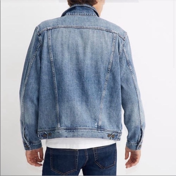 Mens Madewell Classic Denim Jacket Sz S - Picture 2 of 9